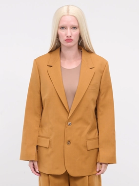 Structured Blazer (GIMA0259SU-UTWA20-PUMPKIN)