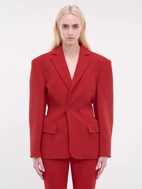 Tailored Blazer (03-143924-RED)