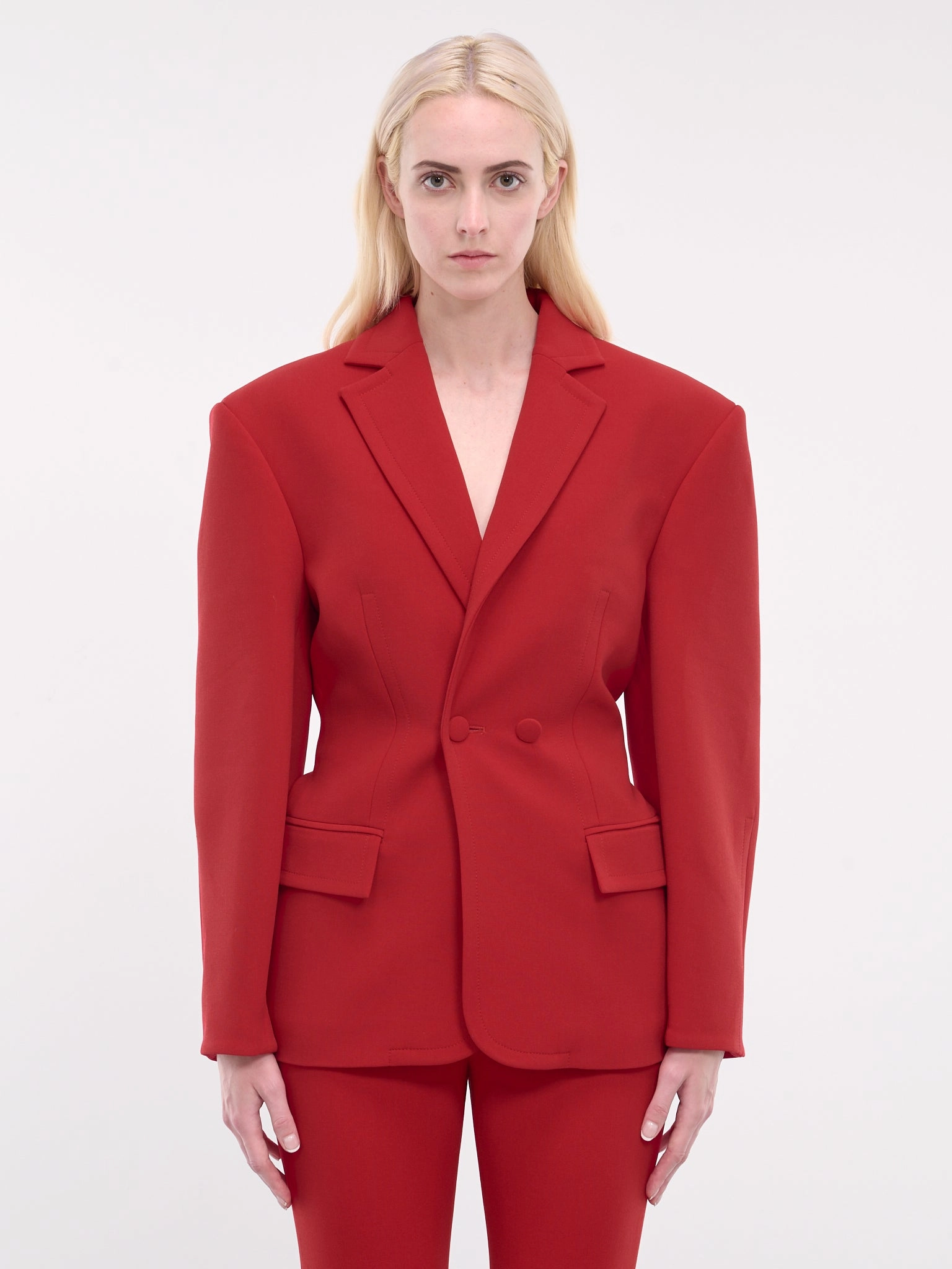 Tailored Blazer (03-143924-RED)