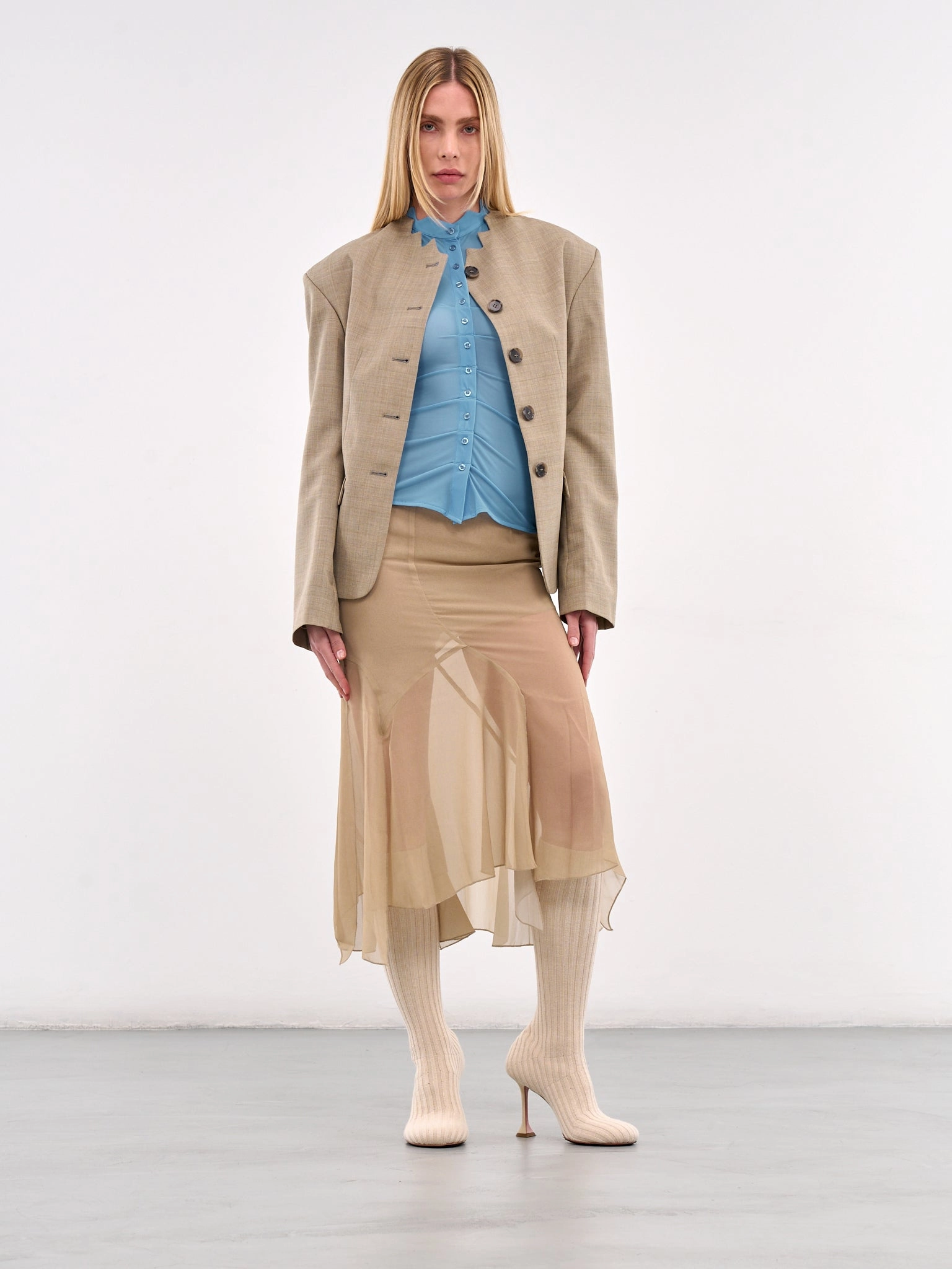 Tailored Blazer (N0121-BEIGE)