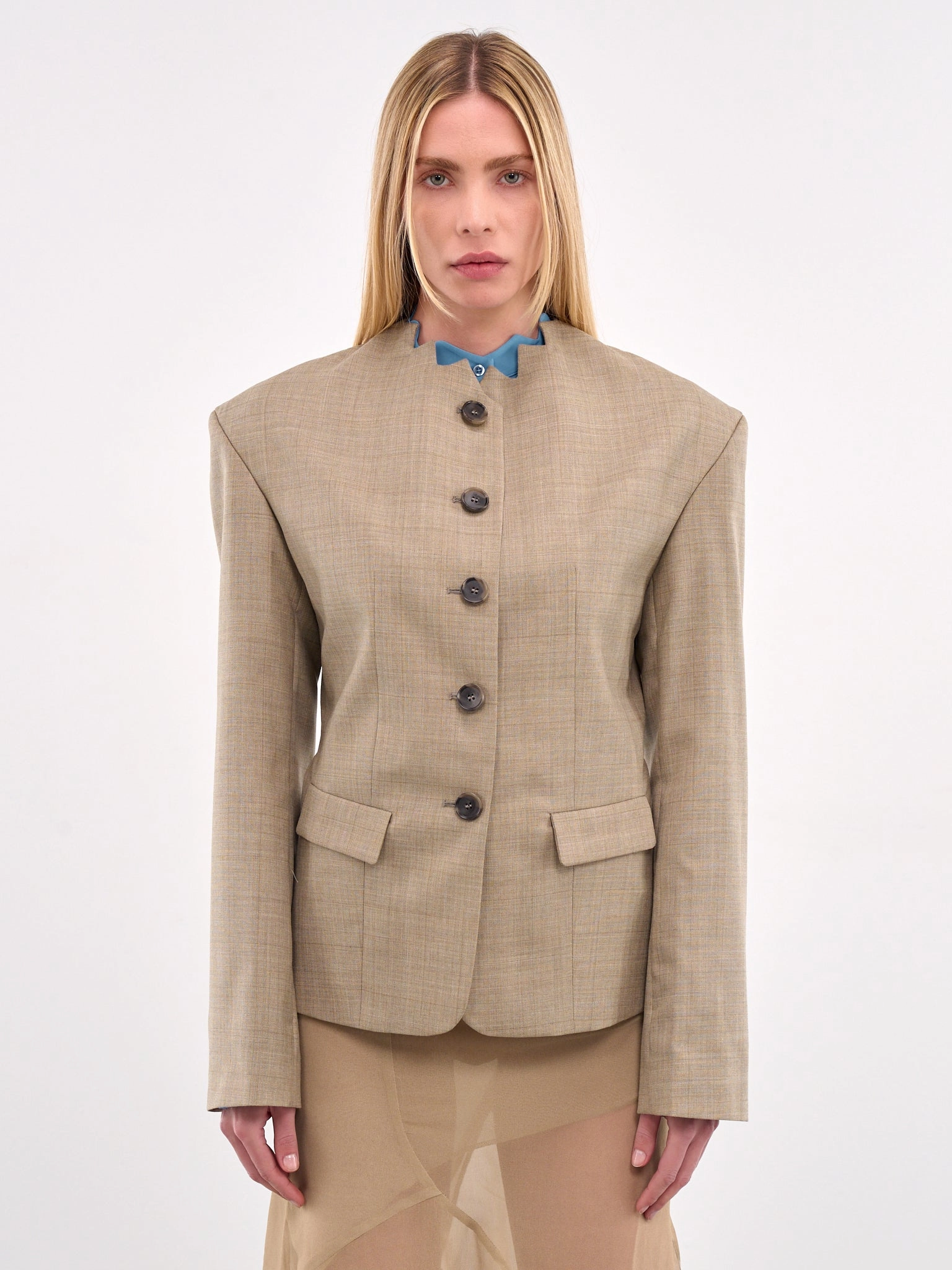 Tailored Blazer (N0121-BEIGE)