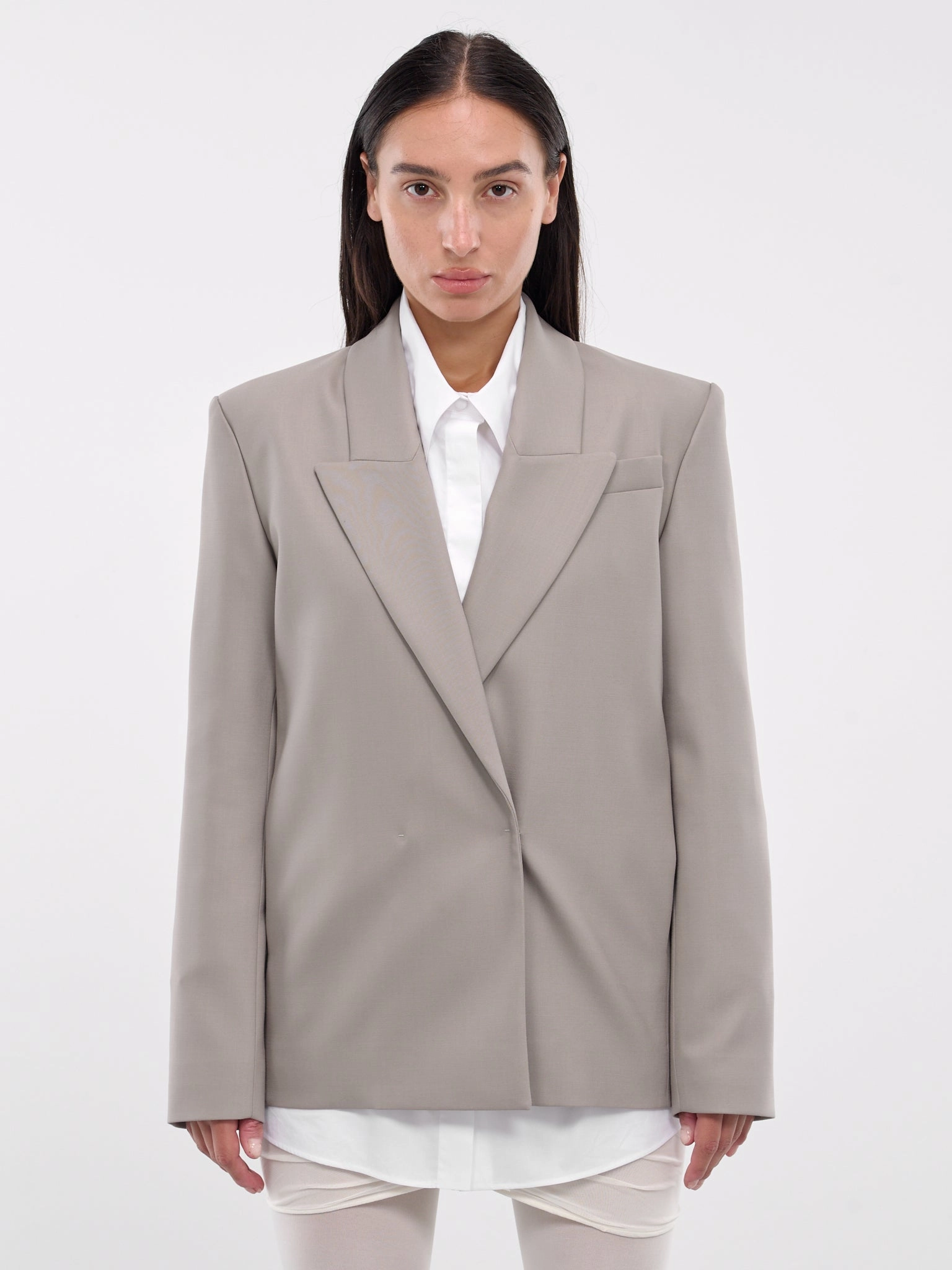 Tailored Blazer (VEPZ15046A-VZE024X-MEDIUM-GREY)