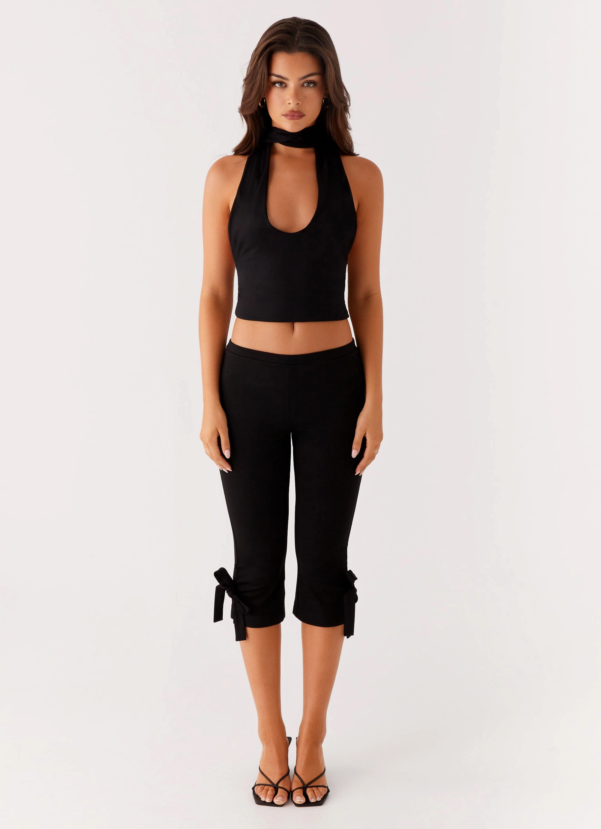 Takeover Capri Pants - Black