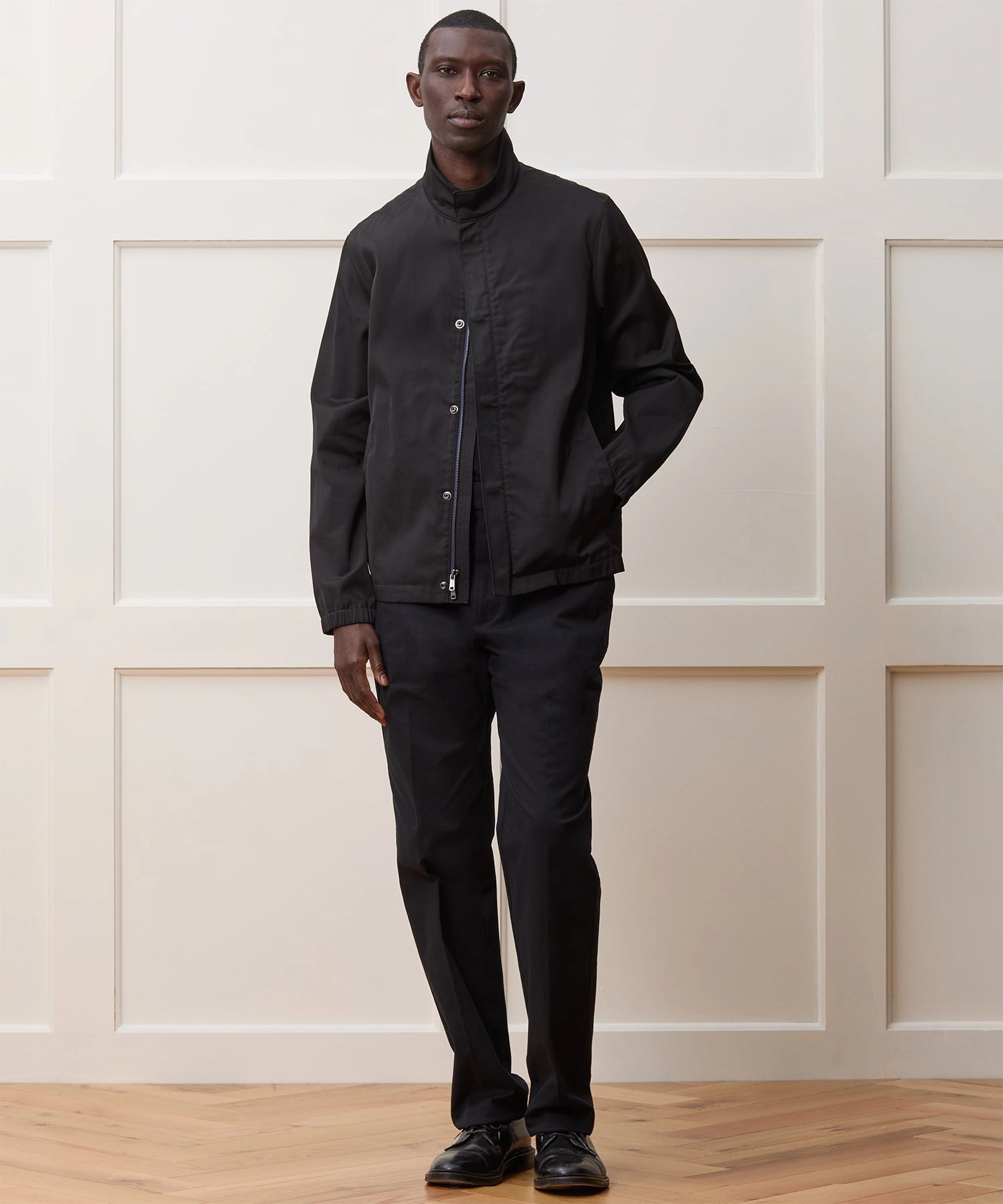 Tech Cotton Harrington Jacket