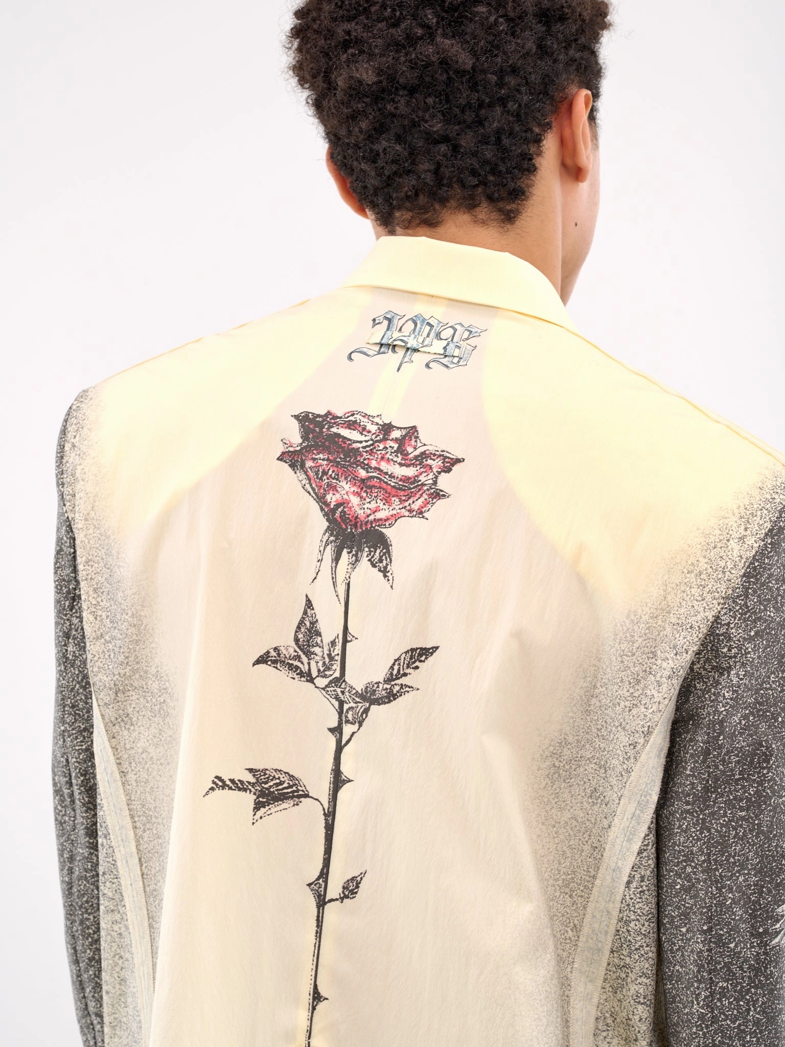 The Multi-Tattoo Suit Jacket (25-34-U-VE105-C588-BLACK-WHITE)