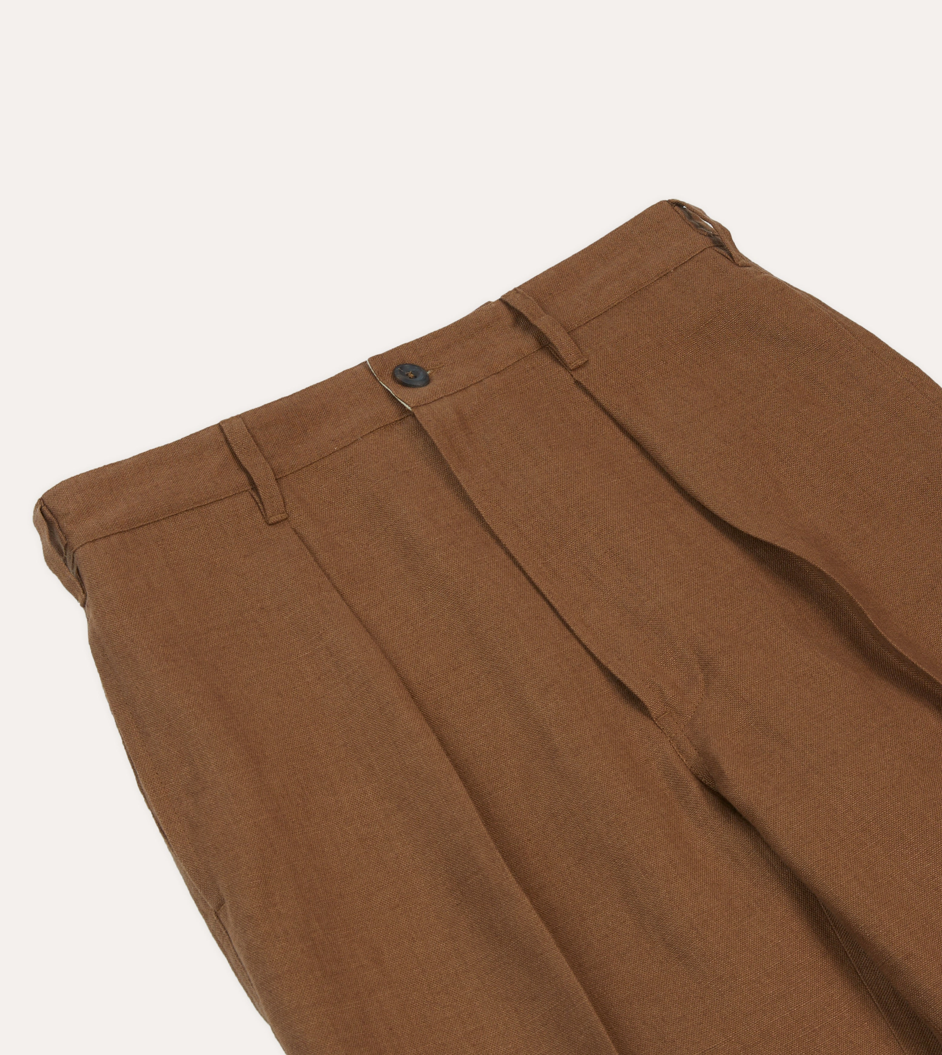 Tobacco Antique Linen Games Trousers