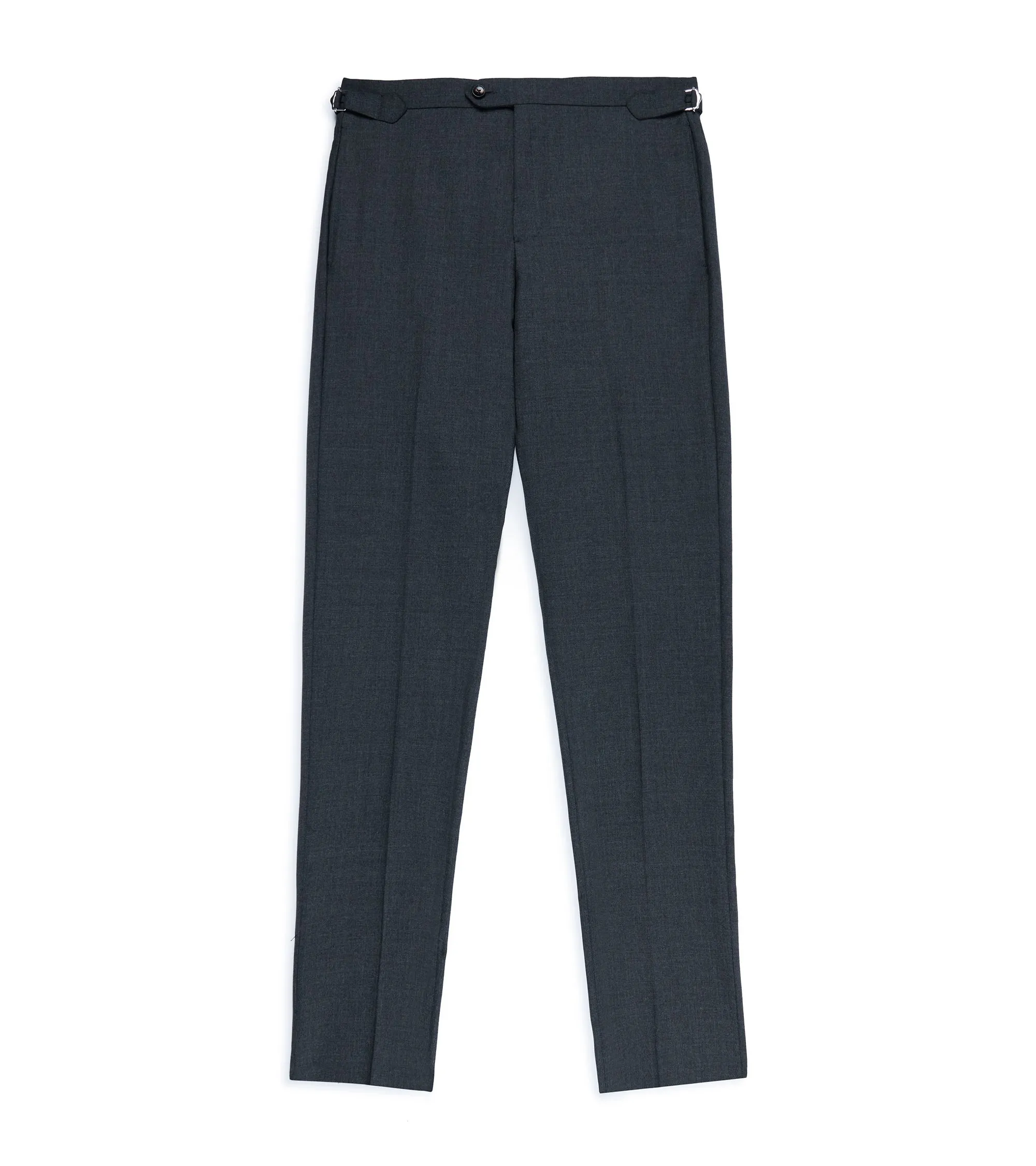 Trunk Walbrook Wool Fresco Suit Trousers: Grey