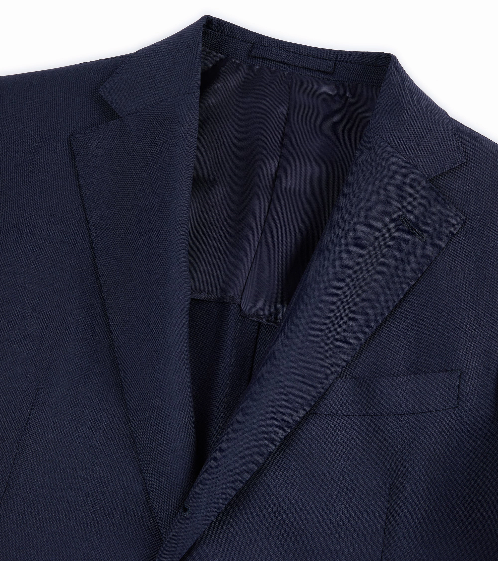 Trunk Walbrook Wool Fresco Suit Jacket: Navy