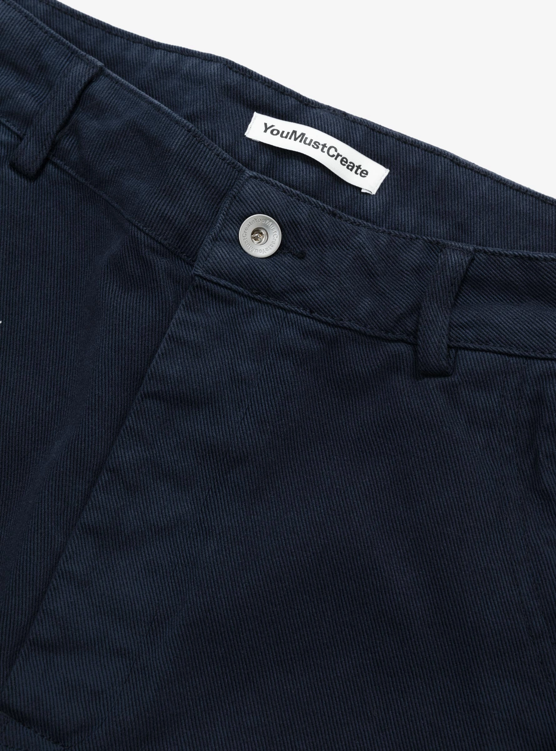 Twisted Seam Trouser Navy