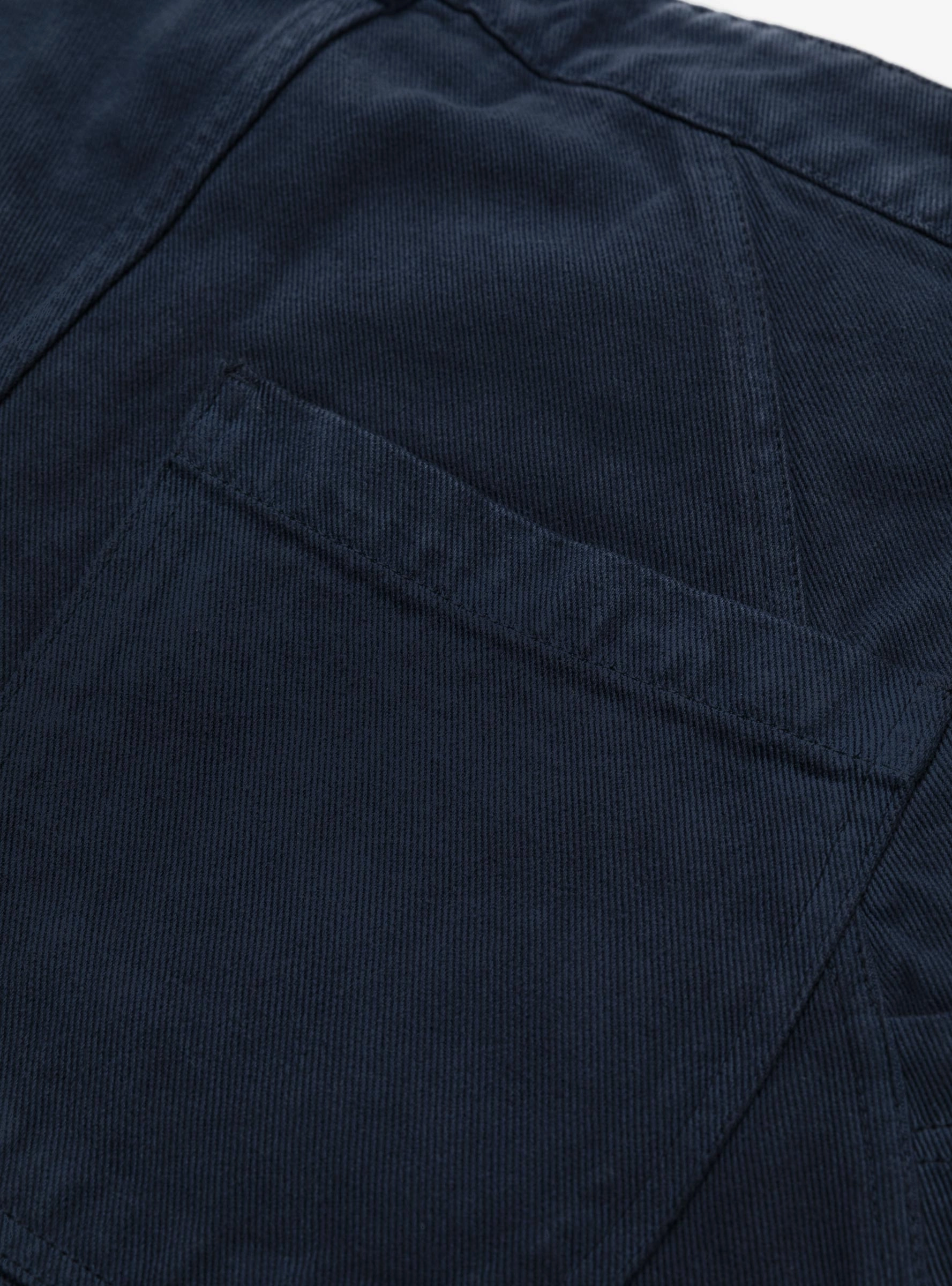 Twisted Seam Trouser Navy