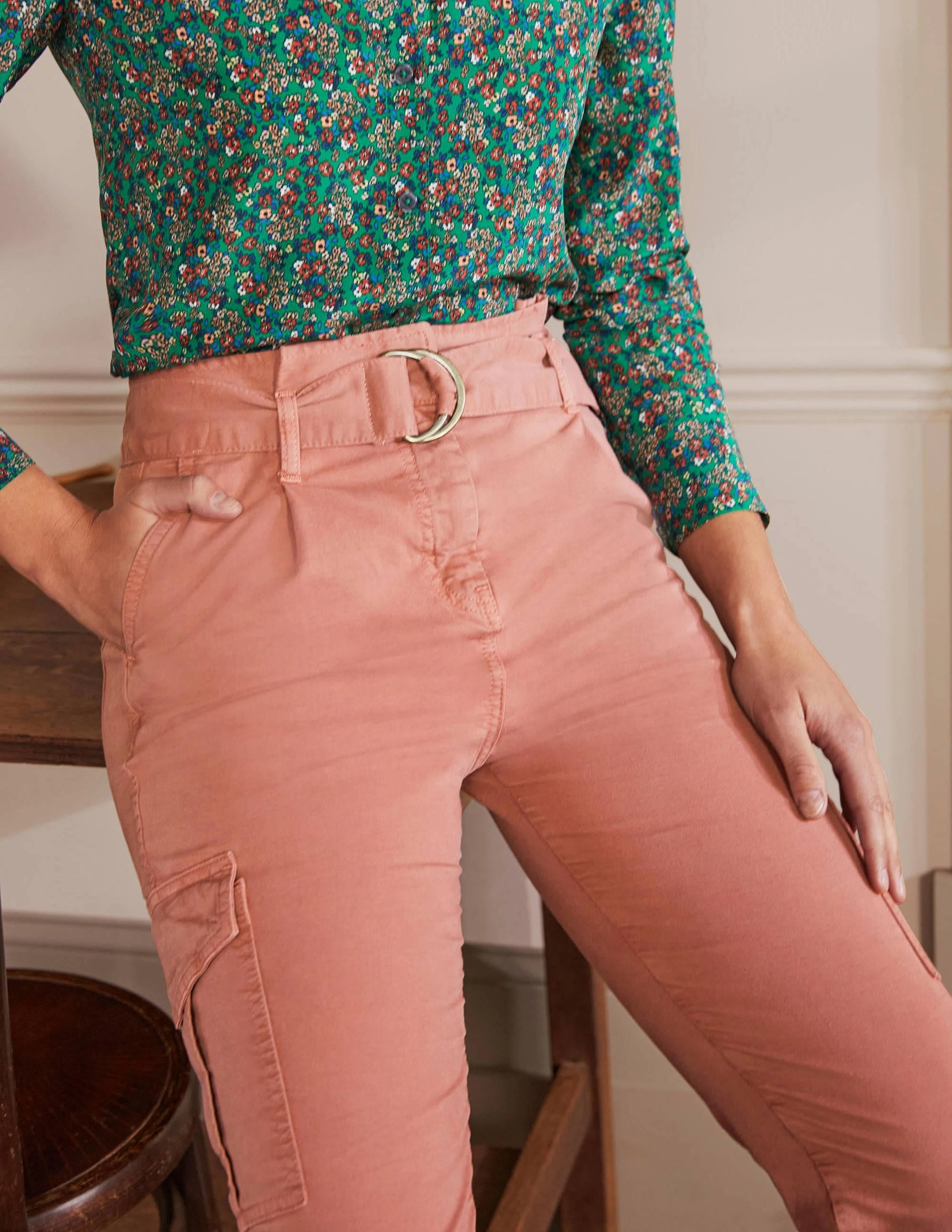Utility Cargo Pants-Freckle