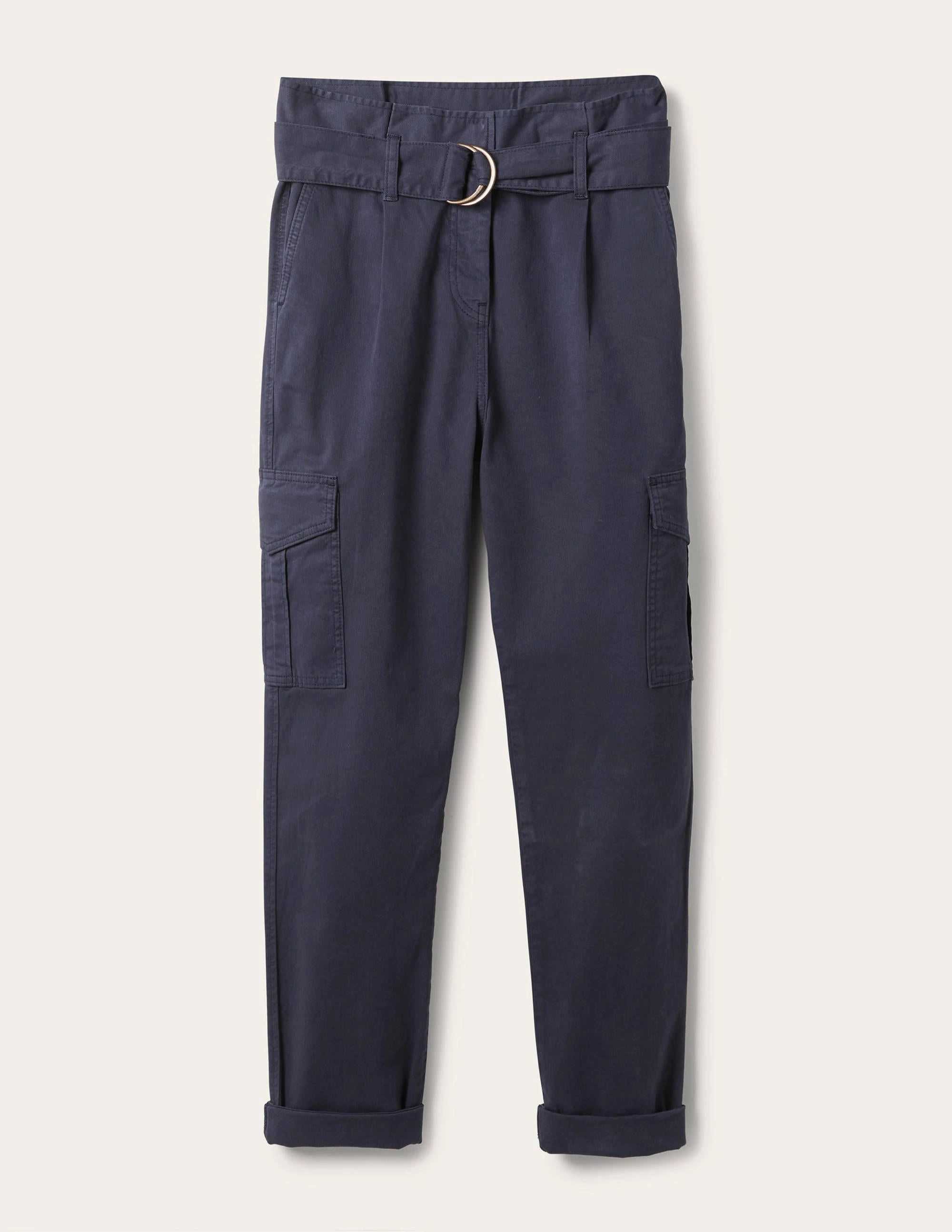 Utility Cargo Pants-Navy