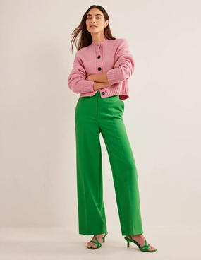 Wesbourne Wide Leg Pants-Green Bee