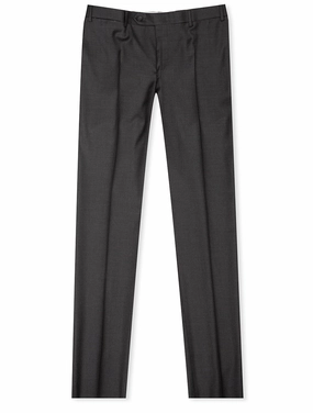 Wool Formal Trousers Charcoal