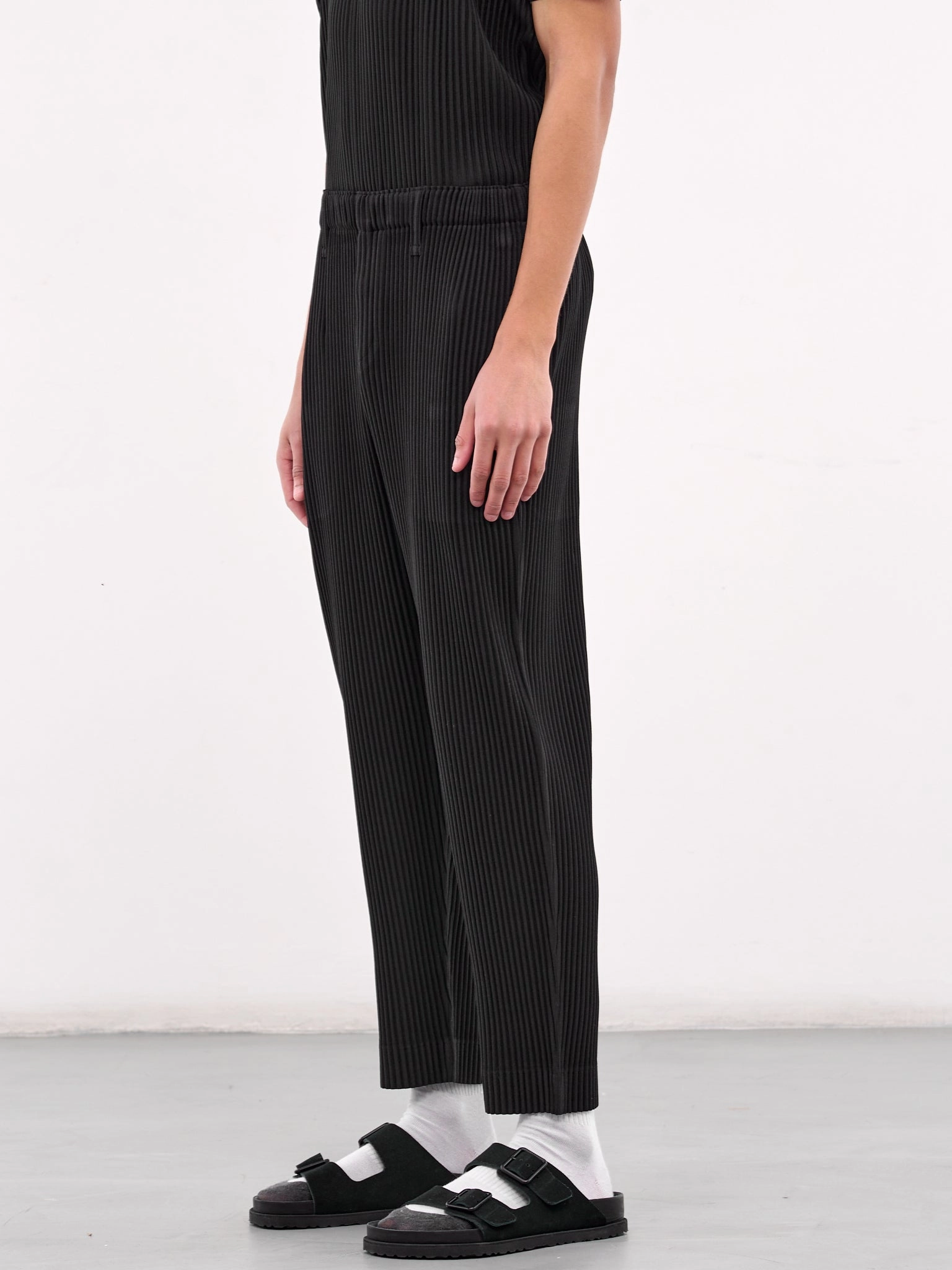 Wool Like Trousers (HP56FF251-15-BLACK)